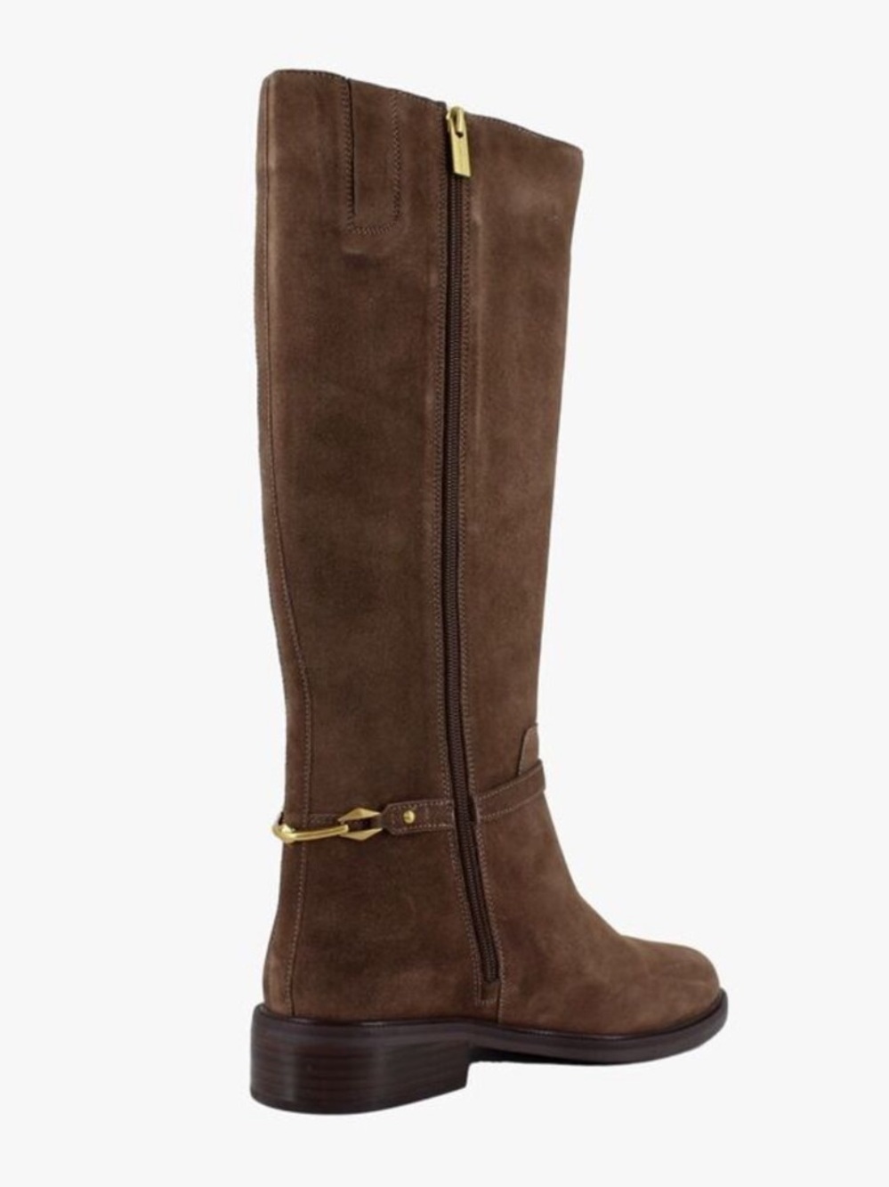 Vince Camuto Adria Ankle Link Knee High Toasted Taupe Riding Boots New! - Picture 5 of 12